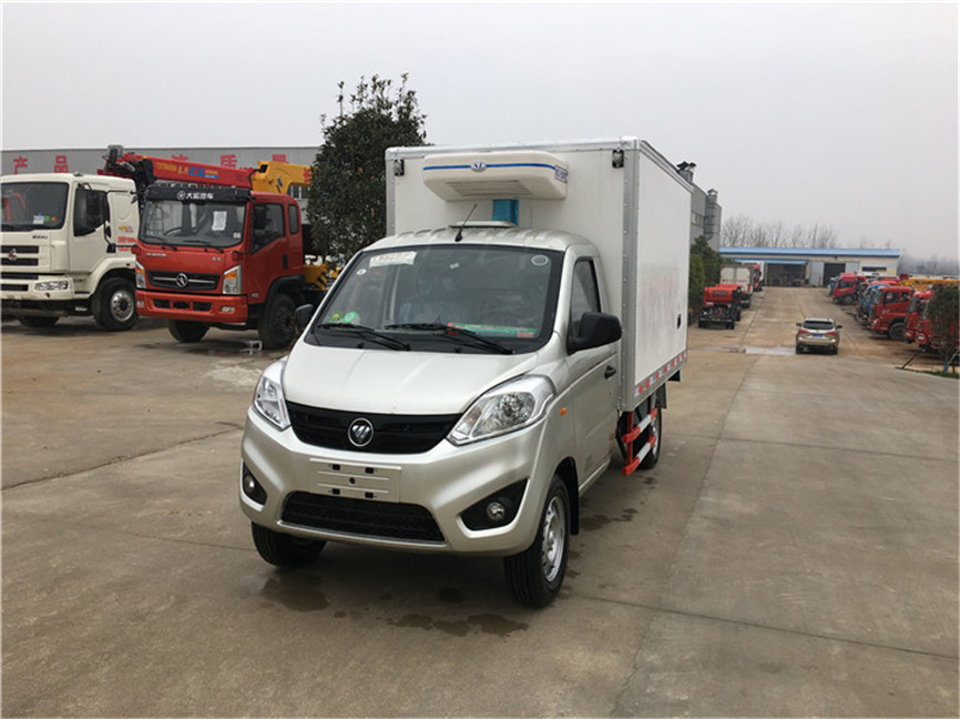 福田小卡汽油冷藏车